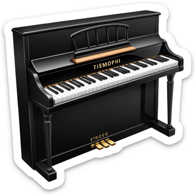 Stage Piano sticker