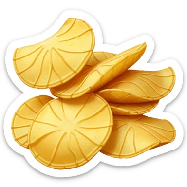 potato chip snacks sticker
