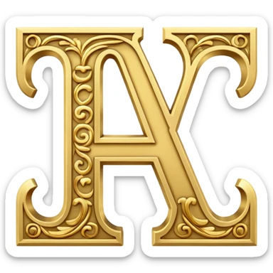 greek alphabet sticker