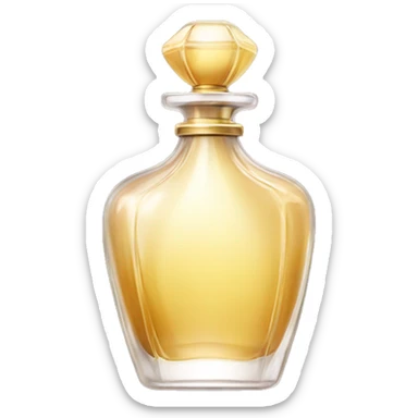 fancy perfume bottle sticker