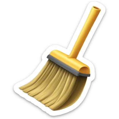 old Broom & Dust Pan sticker