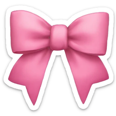 Bow sticker