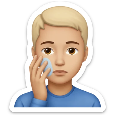 estas seguro preguntado  con mano en la cara sticker