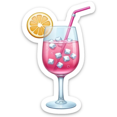 pink drink sticker