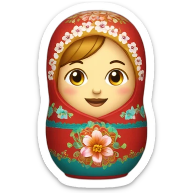 matryoshka sticker