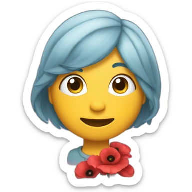 Huggy wuggy poppy sticker