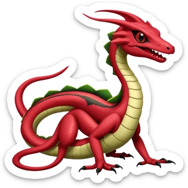 Seviper-Salazzle-Flygon-fusion sticker