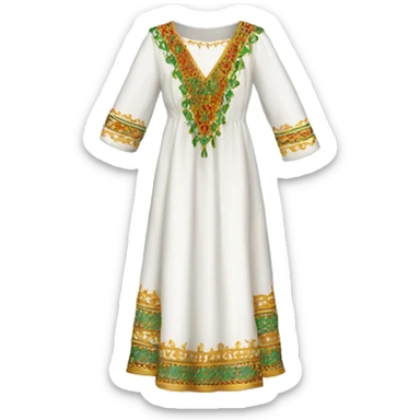 Algerian dress sticker
