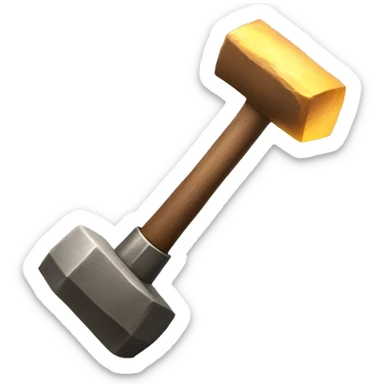 sledgehammer of light sticker