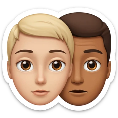 turn taking during a conversation between two humans sticker