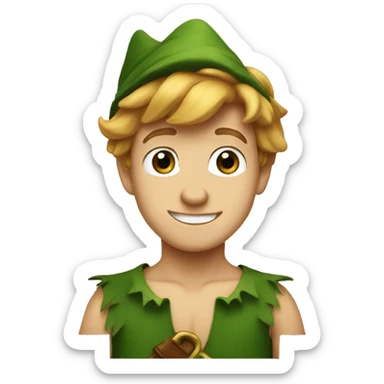 Peter Pan  sticker
