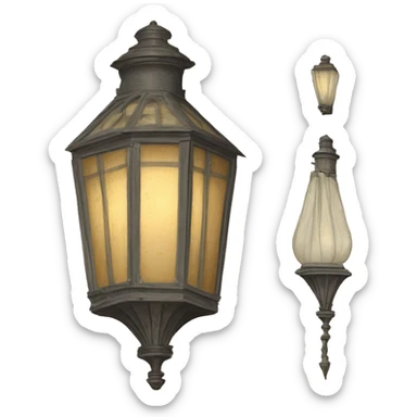 lanterne 18eme siecle sticker