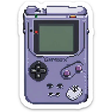 1930s style cartoon gameboy console character

 sticker