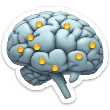 brain book sticker