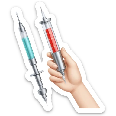 Syringe in 👊🏻 sticker