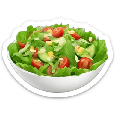 vegan salad sticker