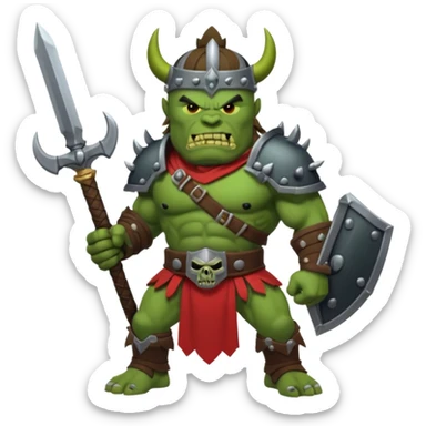 Ork King  sticker