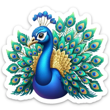 The peacock and let me go! And he thought it was without us opening the door! The peacock that he, all my brothers! Boohoo! Boohoo! sticker