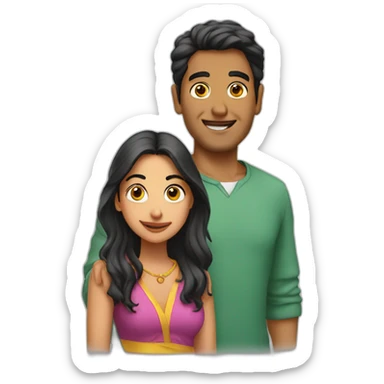 Jethalal with daya sticker