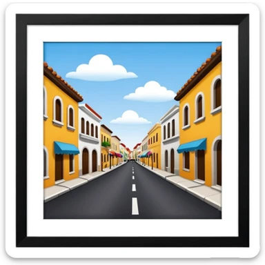 Rua de Cinco de Outubro sticker