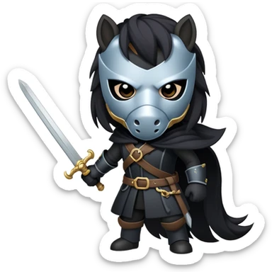 Pony Assassin  sticker