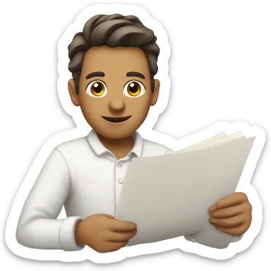 Making a list and checking it twice sticker