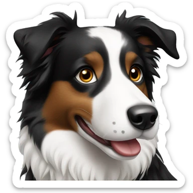 border collie sticker