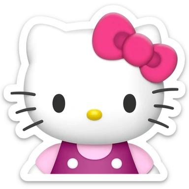 Hello Kitty sticker