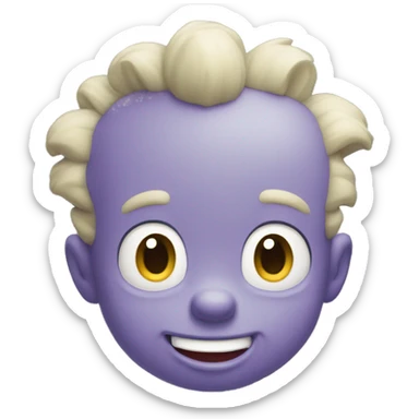 Rugrats Tommy pickles face sticker