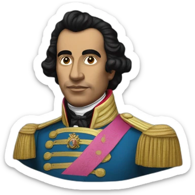 Simón Bolívar sticker