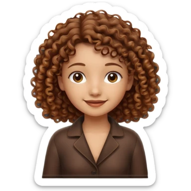 A **simple emoji-style icon** of a **black transparent plastic folder**, sleek and minimal, with **rounded corners**, subtle translucency, soft shading, and a **small illustrated logo of a canela-skinned girl with natural curly hair and a warm smile**, simplified and icon-like.
 sticker