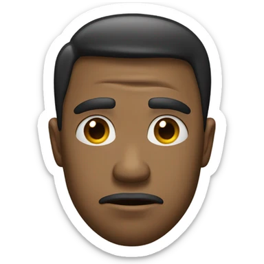 Shaking my head in disappointment  sticker