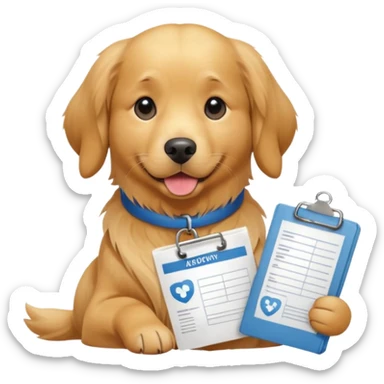 Dog's Admission, Documentation & Health
Requirements sticker