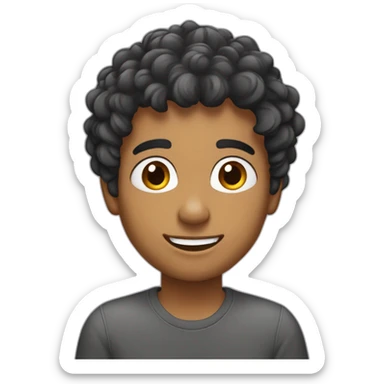 Adolescents au cheveux rasés sticker