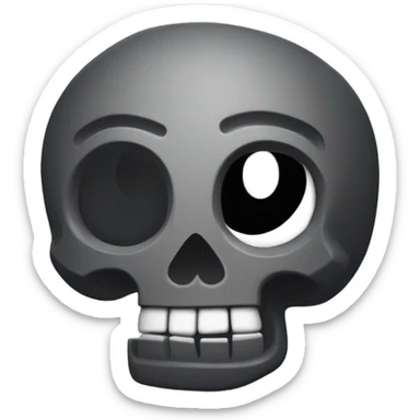 Brawl stars skull sticker