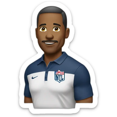 american Football Coach sticker