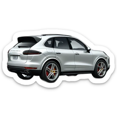 Porshe cayenne sticker