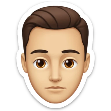 Dargo from Games of throne character face only younger sticker