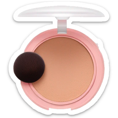 Huda beauty Setting powder  sticker