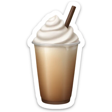 ice coconut latte sticker