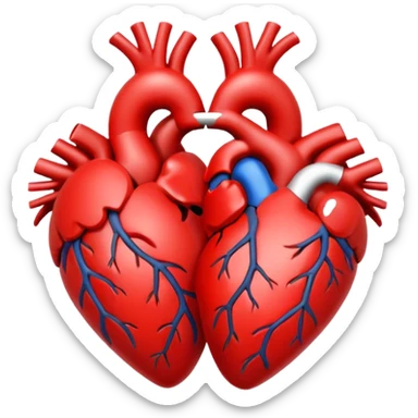 Caring hearts  sticker