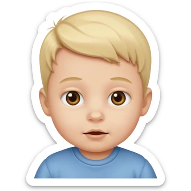Baby boy gender  sticker