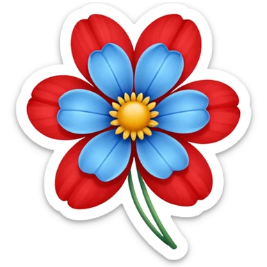 💙❤️‍🔥🌸 sticker