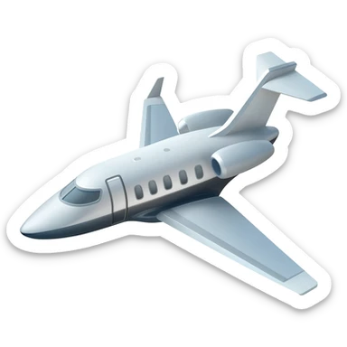 plane vip sticker