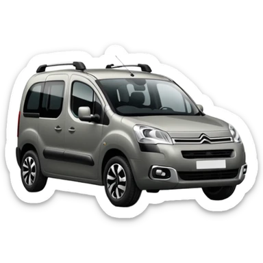  2025 xtr Ctroen Berlingo gri sticker