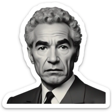Aldo Moro angry sticker