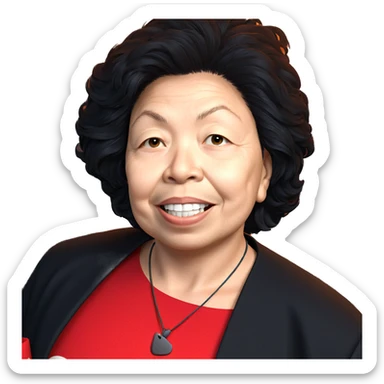 smiling boy in black jacket sticker