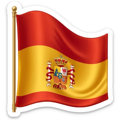bandera imperio español sticker
