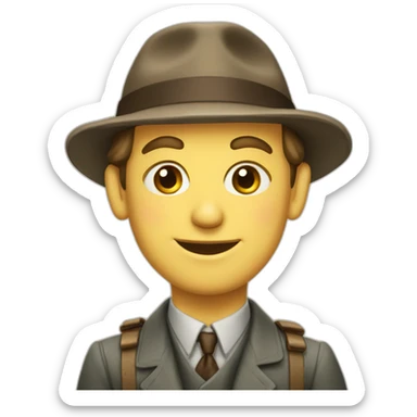 that austrian guy from the 30s and 40s sticker