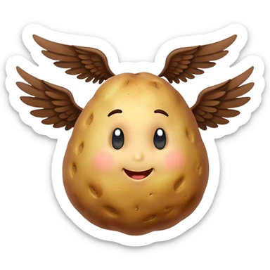 patate volante sticker